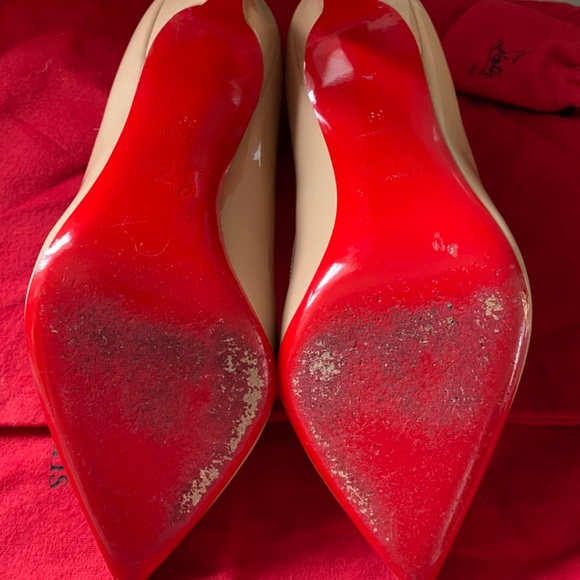 Authentic Christian Louboutin Pigalle 100 Patent Size 39 - Picture 8 of 14